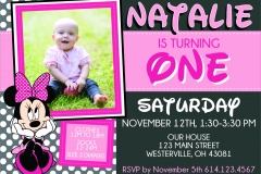 1st Birthday Invitation